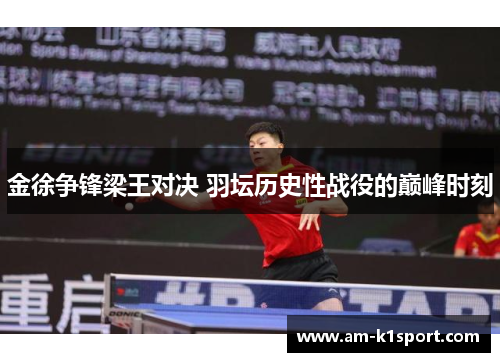 金徐争锋梁王对决 羽坛历史性战役的巅峰时刻